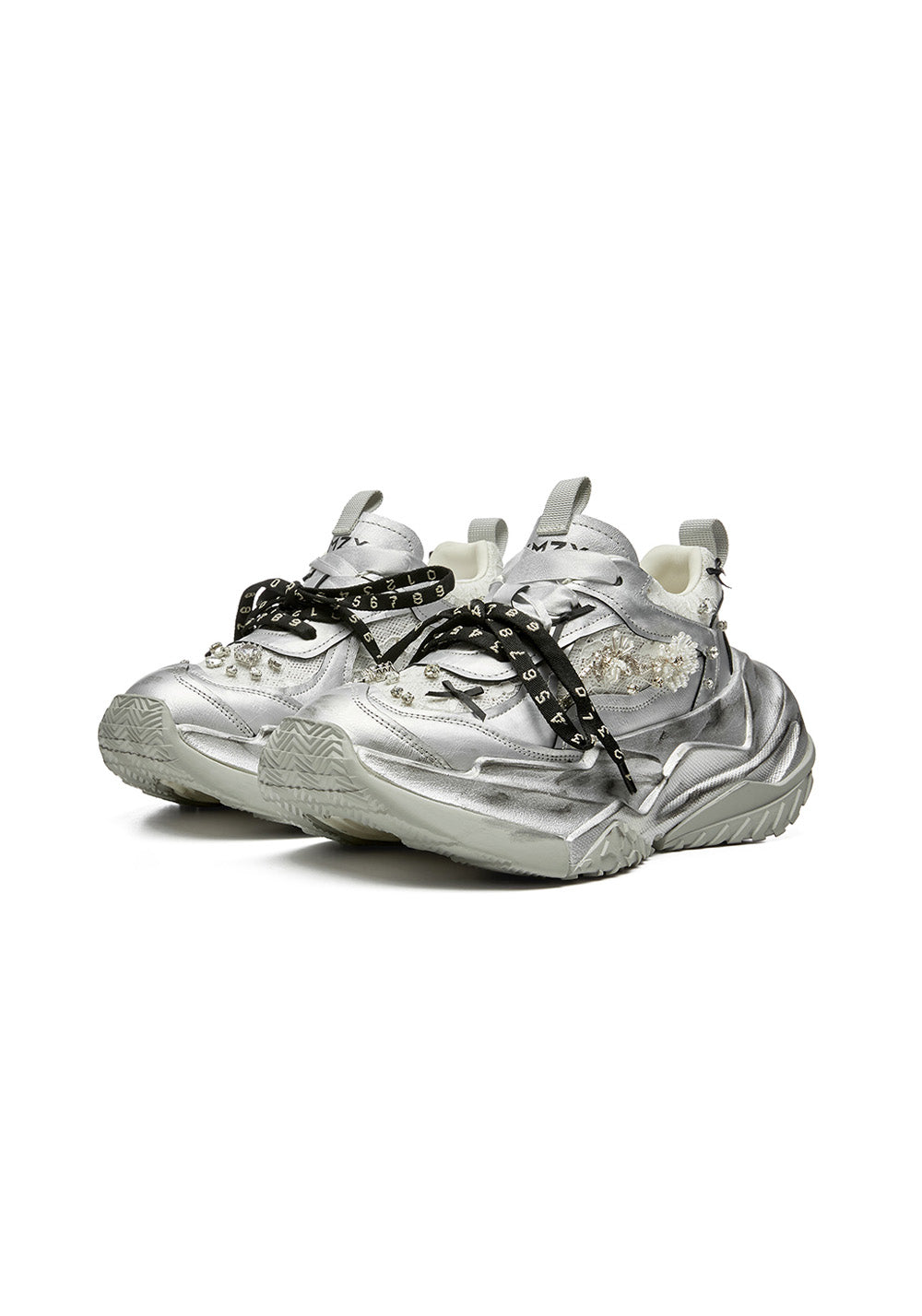XMZY | Twilight Chunky Sneakers-Silver - PSYLOS 1, XMZY | Twilight Chunky Sneakers-Silver, Chunky Sneakers, XMZY•JAPAN, PSYLOS 1